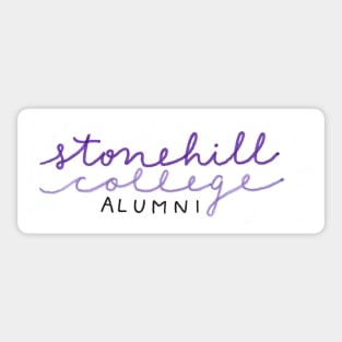 Stonehill College Alumni Sticker